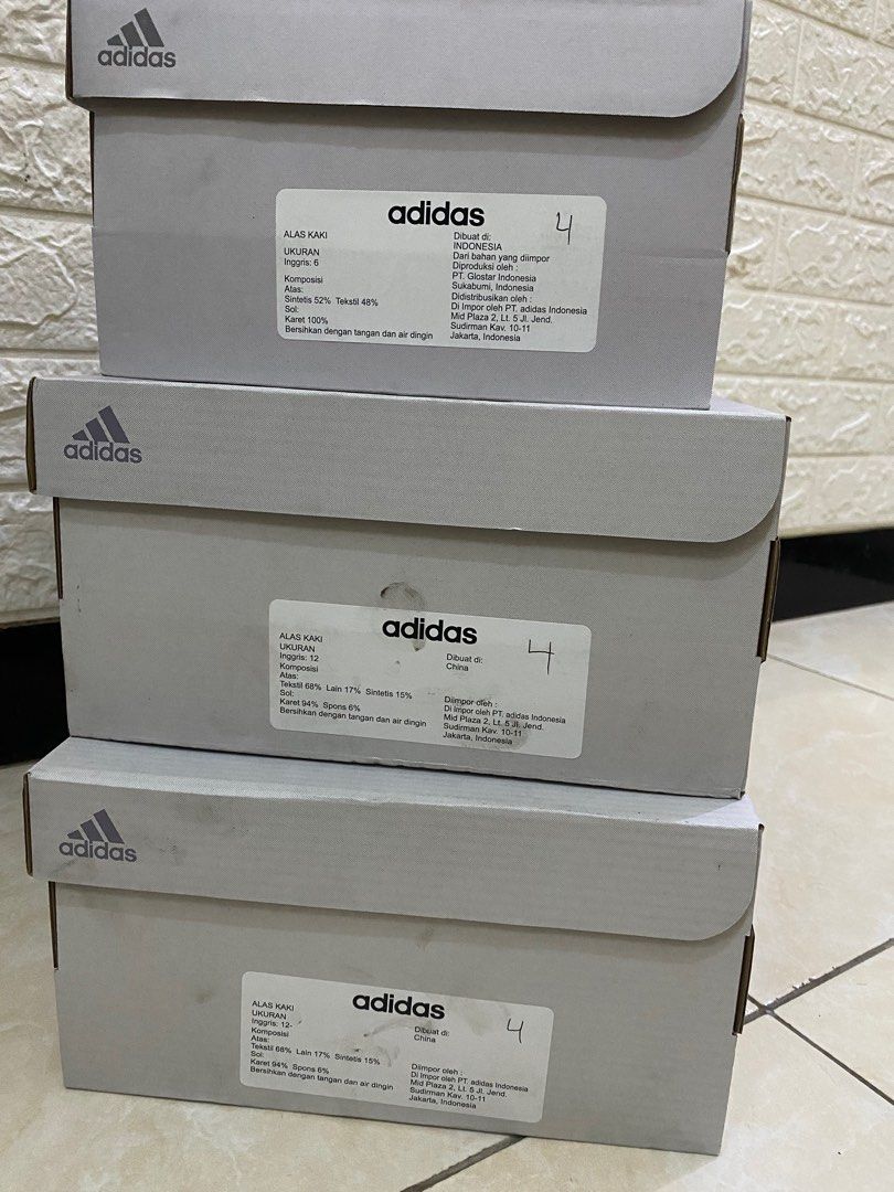 3 pasang sepatu adidas original new murah Fesyen Pria Sepatu
