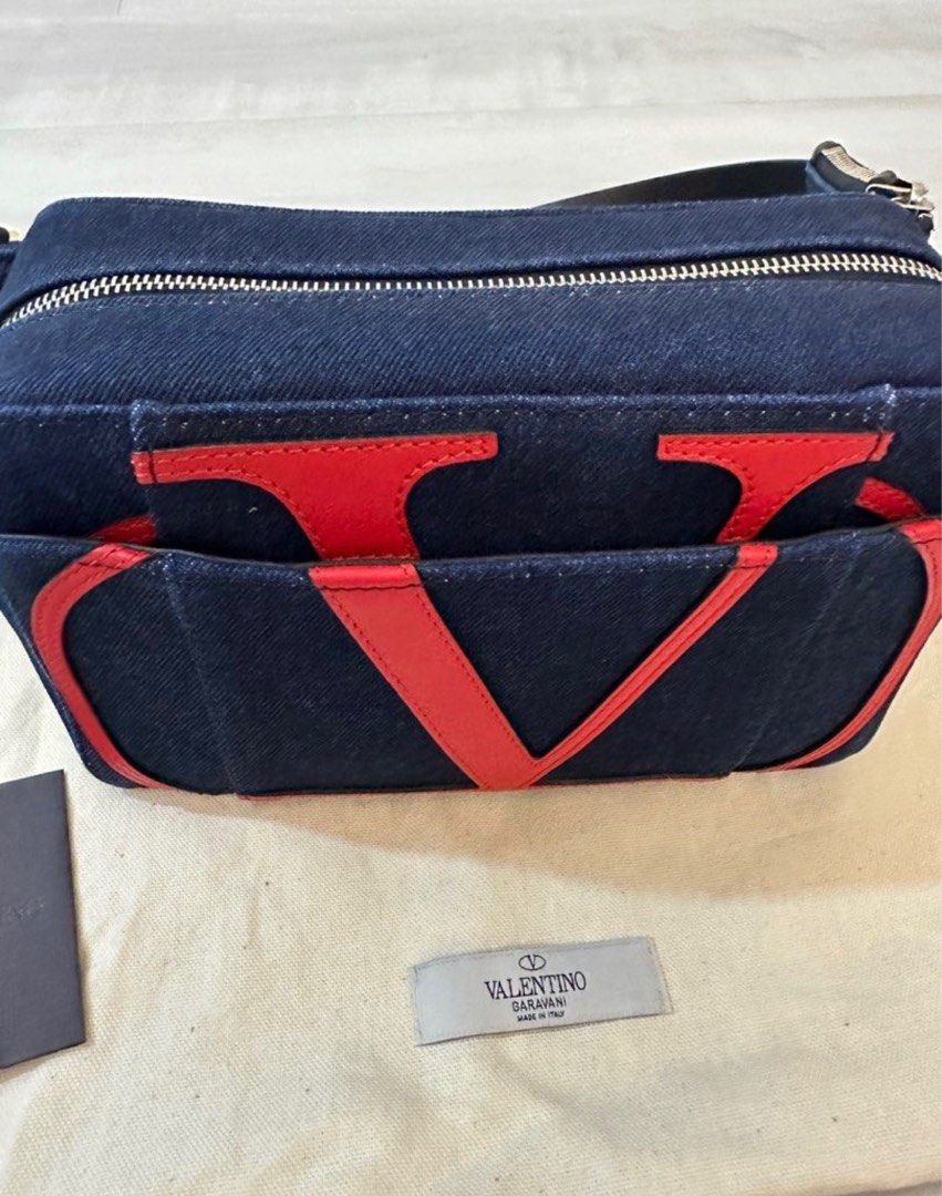 Valentino denim deals belt bag