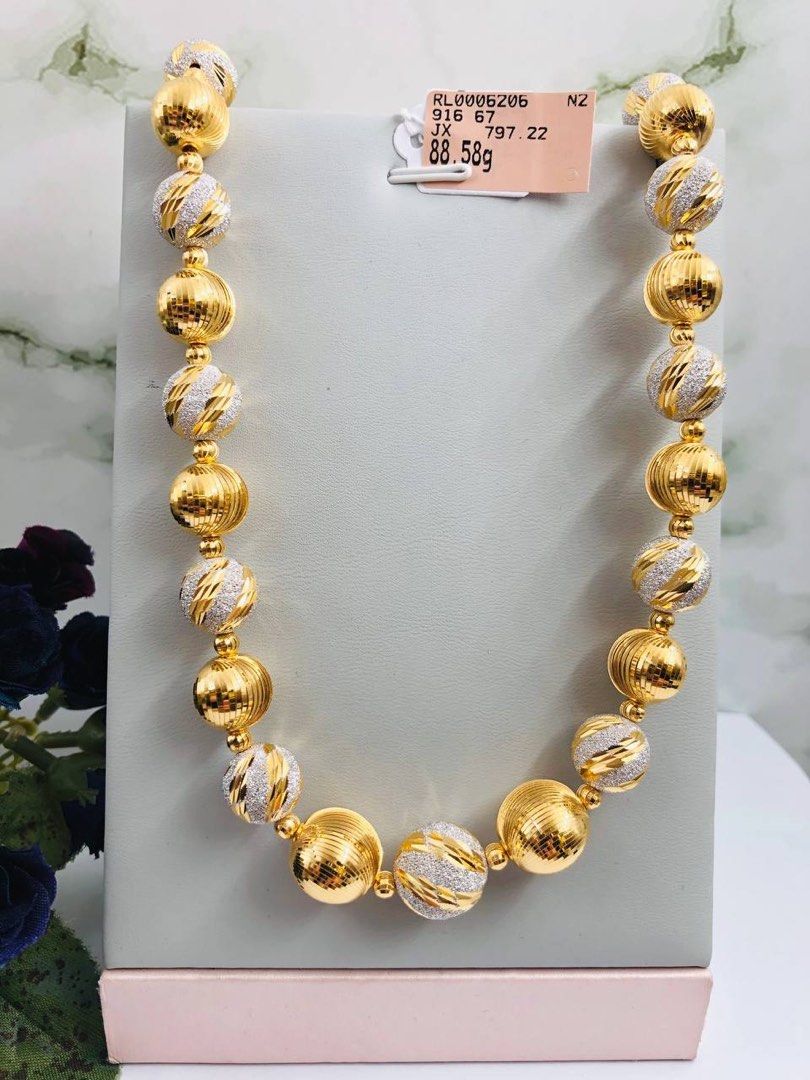 916 Gold Ball Ball Nec Women s Fashion Jewelry Organisers