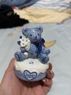 泰迪熊陶瓷音樂鈴