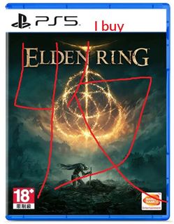 NEW PS5 Elden Ring 艾爾登法環 (HK, CHINESE 中文)