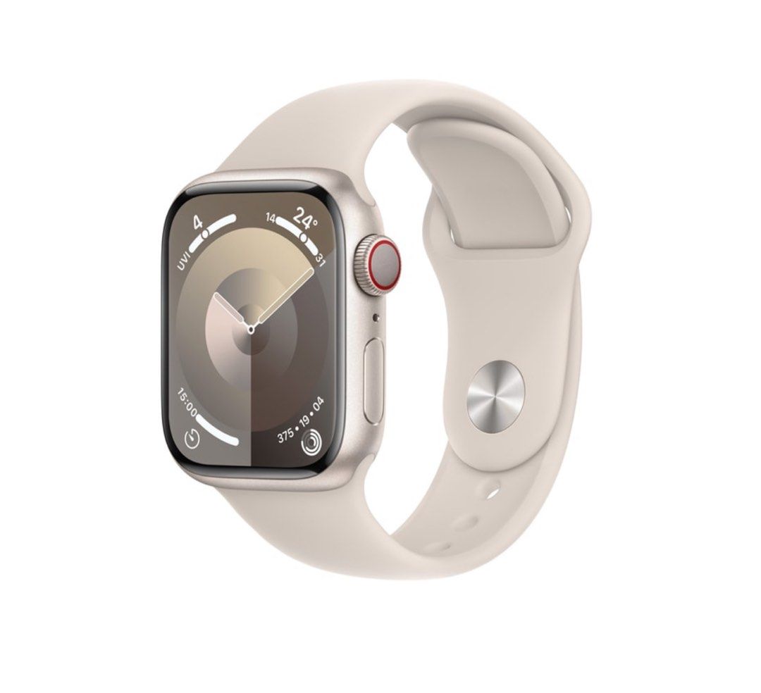 全新未開封] Apple Watch Series 9 (41mm / GPS + Cellular / 星光色