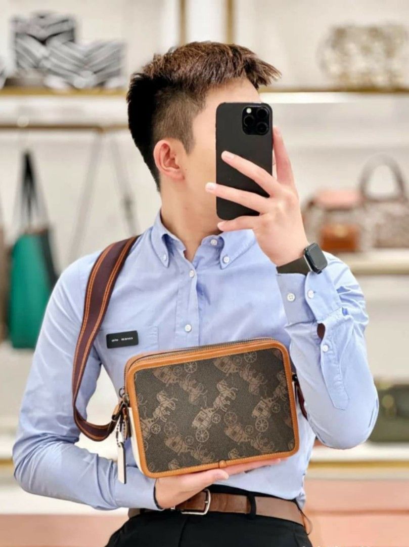 Original coach sling bag for men hot sale