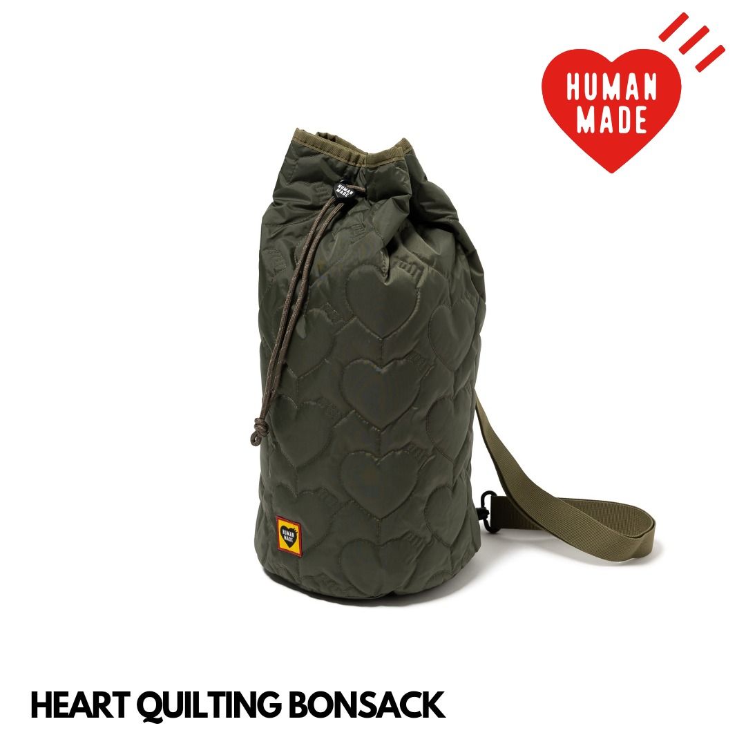 🇯🇵日本代購HUMAN MADE HEART QUILTING BONSACK HUMAN MADE斜孭袋