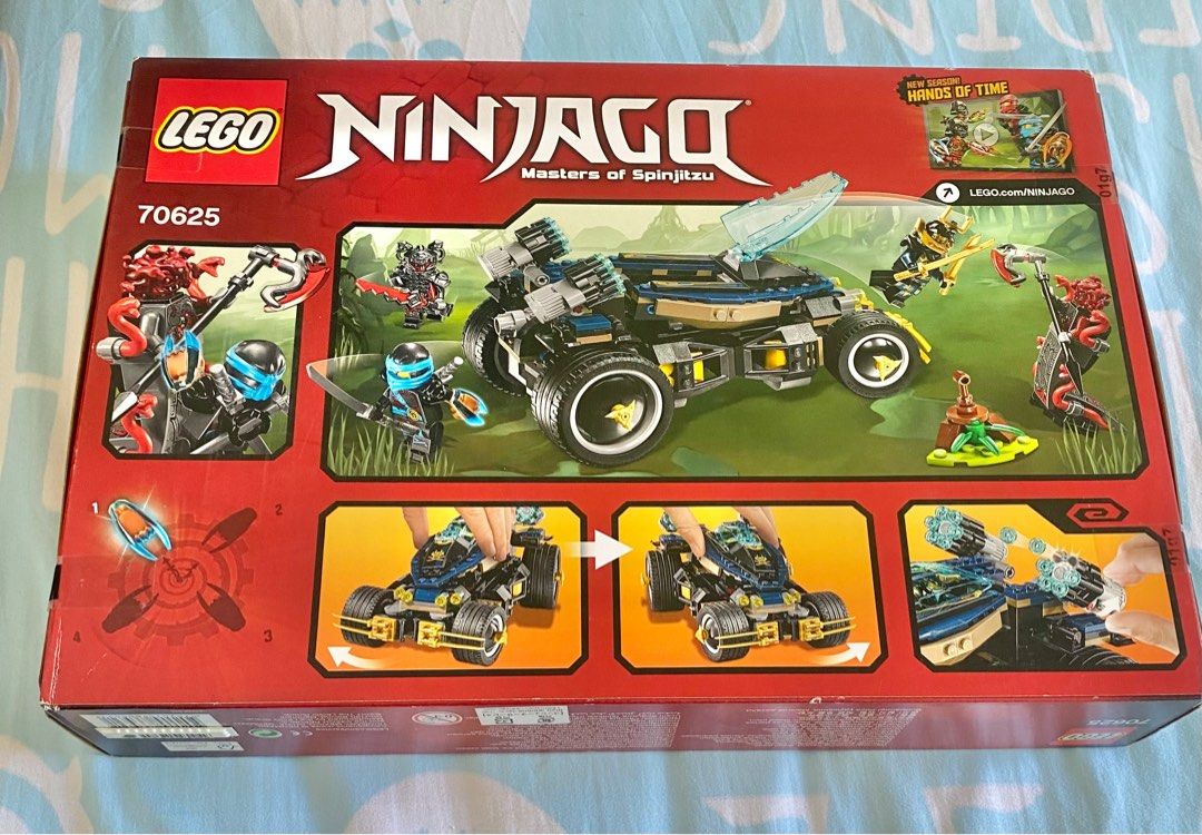 全新未開LEGO 70625 ninjago 旋風忍者, 興趣及遊戲, 玩具& 遊戲類