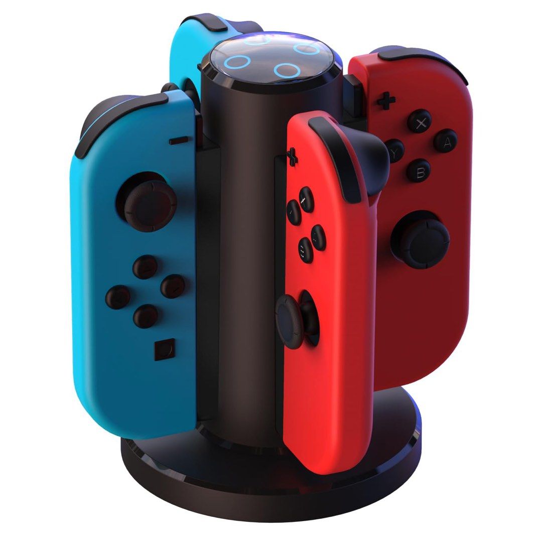 🔥新品🔥 Nintendo Switch Joycon 四合一充電座🔌, 電子遊戲, 電子遊戲