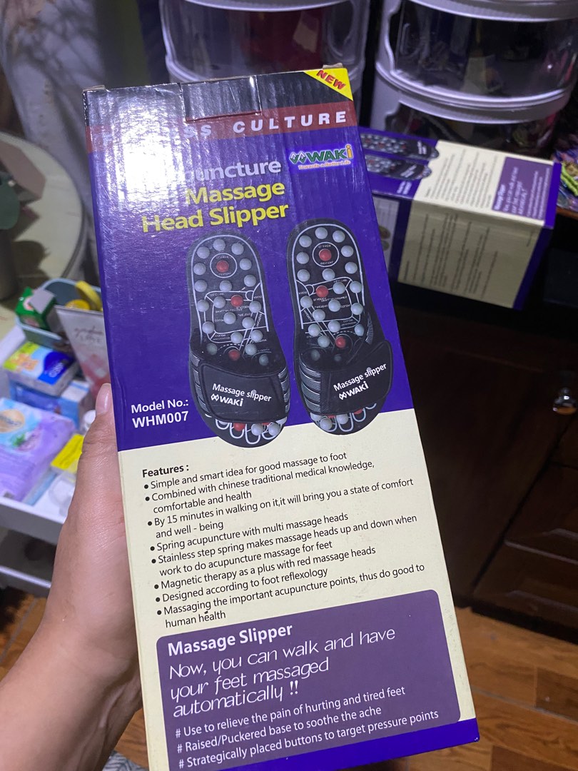 Acupuncture multi cheap massage head slipper