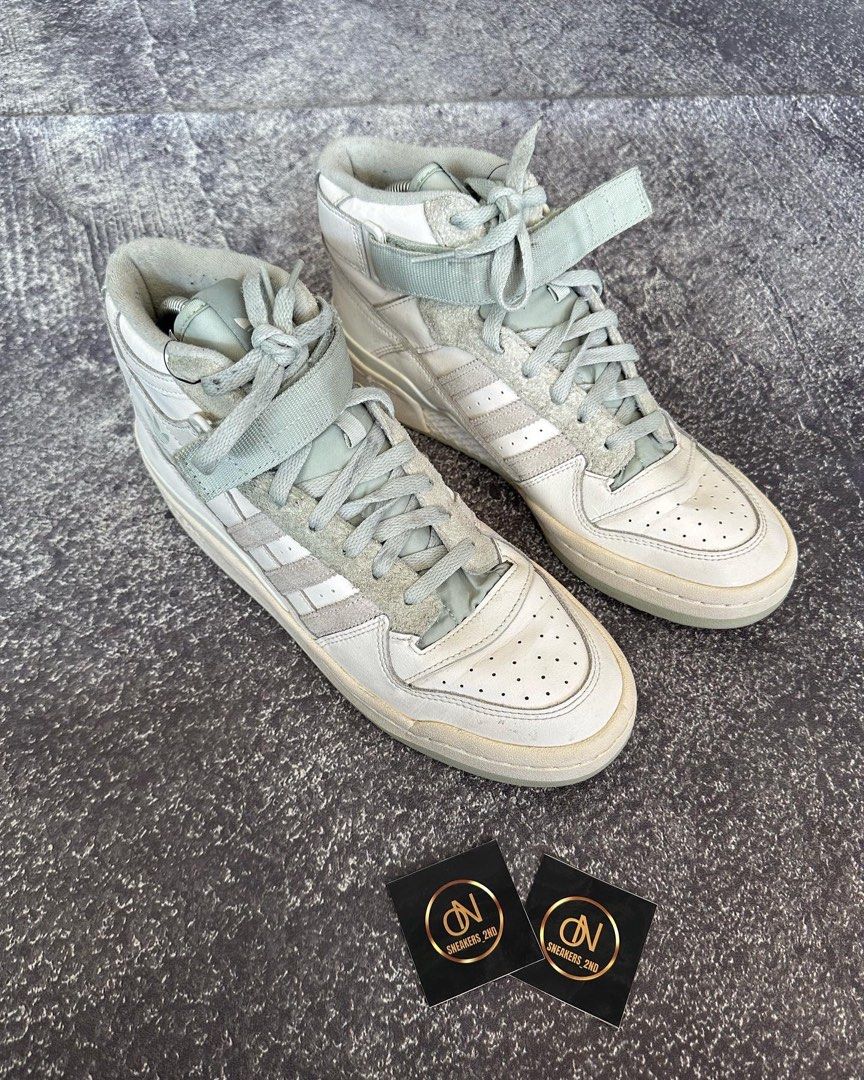 Adidas Forum 84 High Shoes Fy457, Fesyen Pria, Sepatu Sneakers