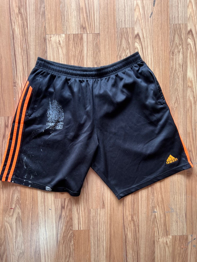 Adidas orange shorts, Men's Fashion, Bottoms, Shorts on Carousell