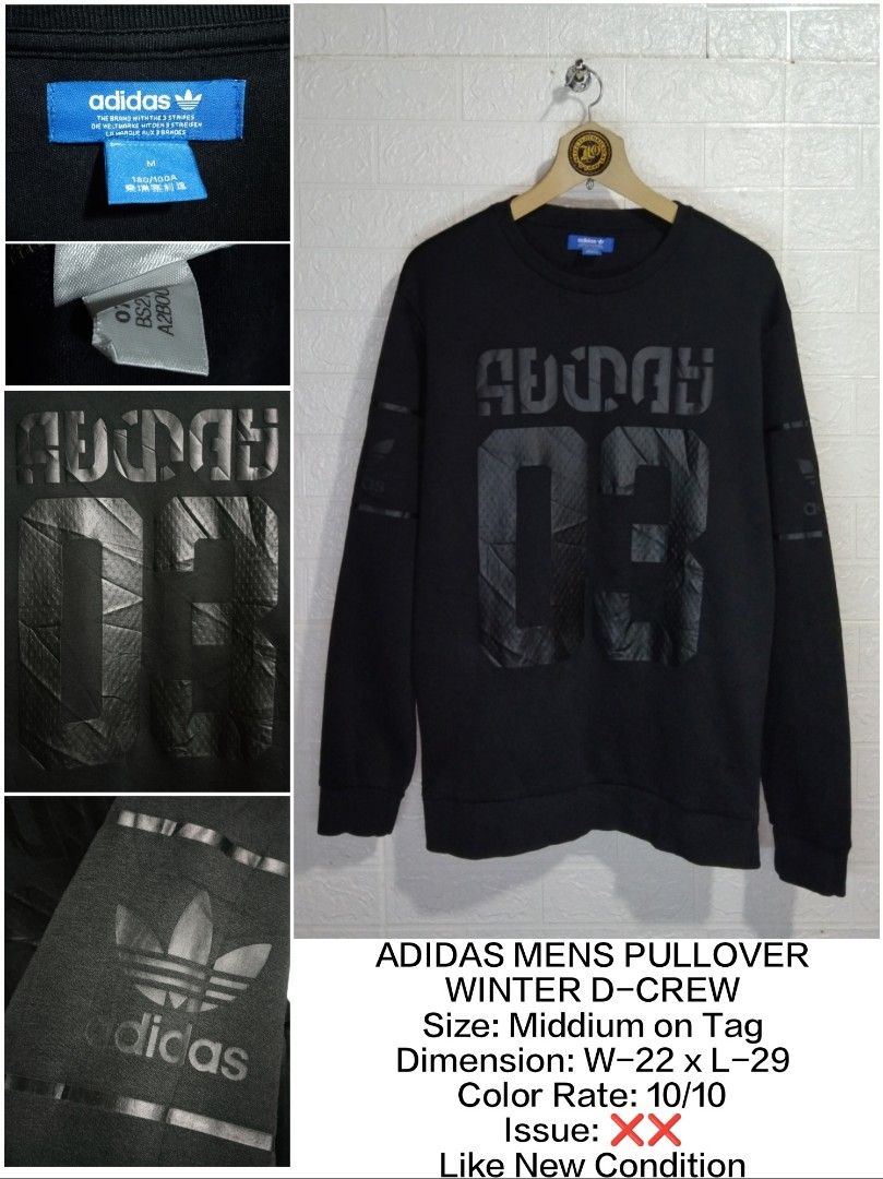 Adidas winter d pullover top