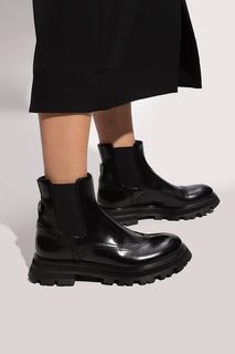 Rush! Steal! ALEXANDER MCQUEEN - Leather Ankle Boots