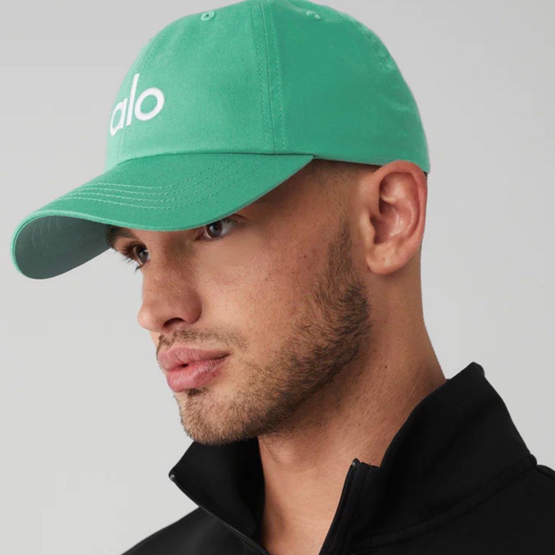 Alo Yoga Off Duty Hat in Green (ON HAND), Men display picture 2