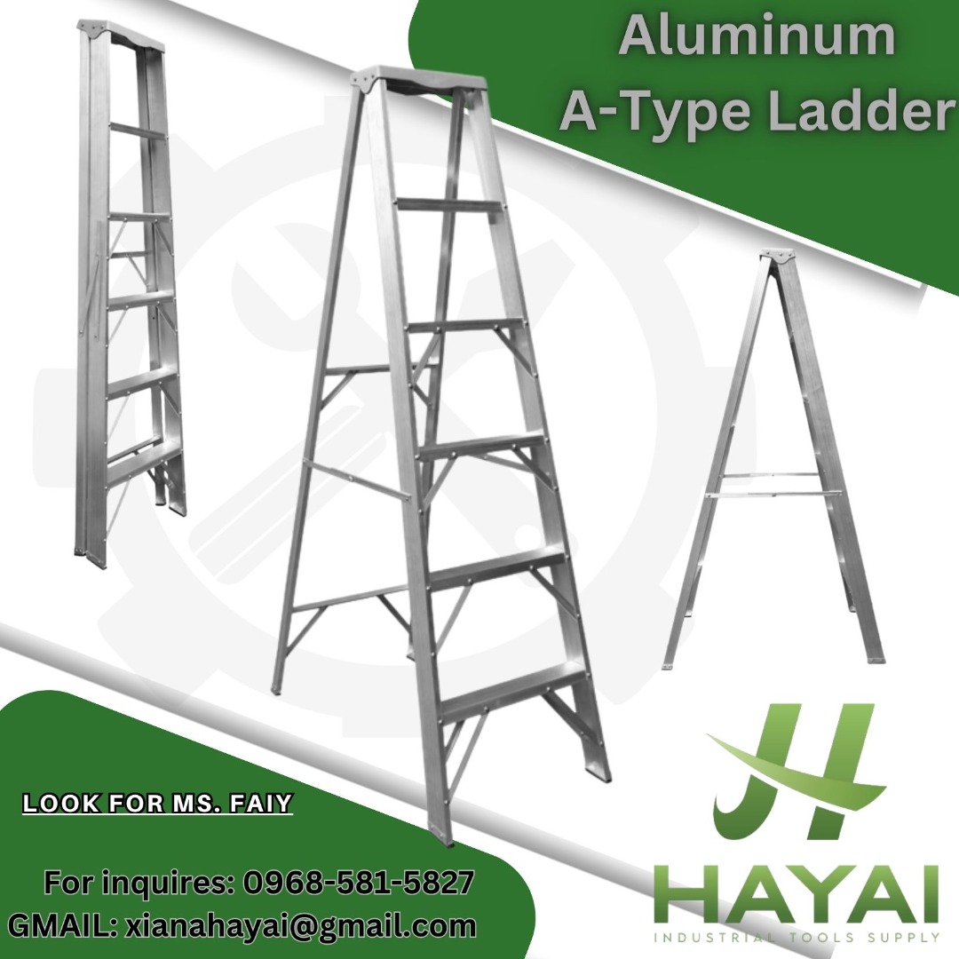 Aluminum AType Ladder SIZES 3 20 FEET, Commercial & Industrial