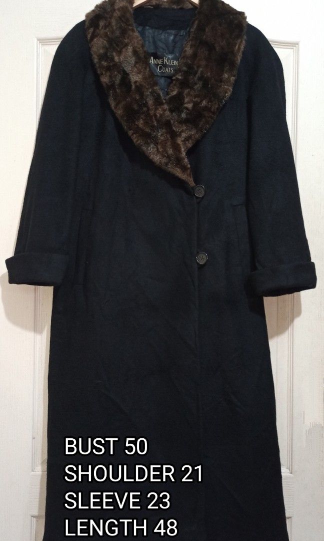 Anne klein maxi coat online