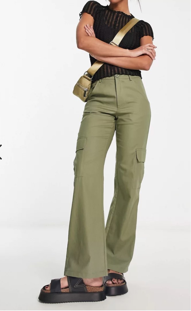 Asos Cargo Pants, Women's Fashion, Bottoms, Other Bottoms on Carousell