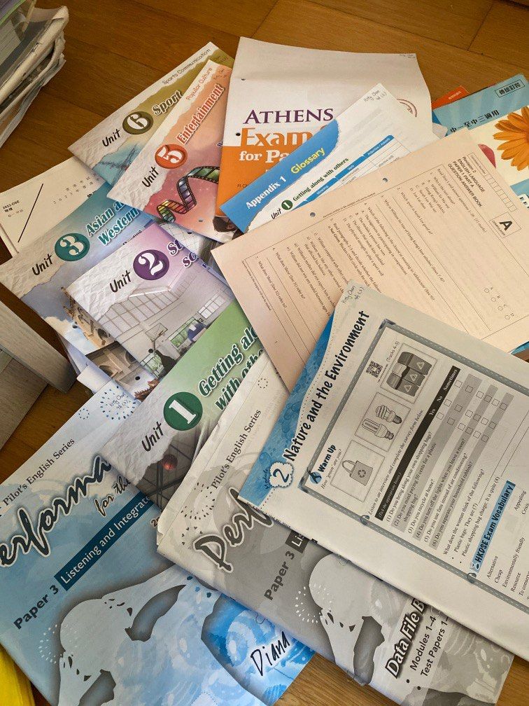 Athens exam skills for papers1&2 reading and Writing Book 1 HKDSE, 興趣及 ...