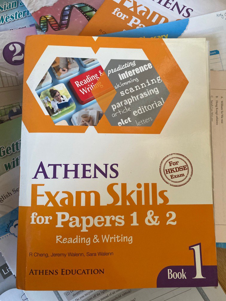 Athens exam skills for papers1&2 reading and Writing Book 1 HKDSE, 興趣及 ...