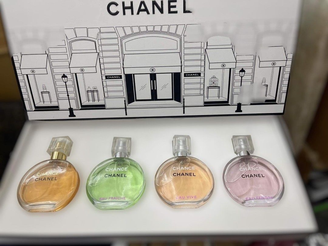 Authentic Chanel Chance set Beauty Personal Care Fragrance