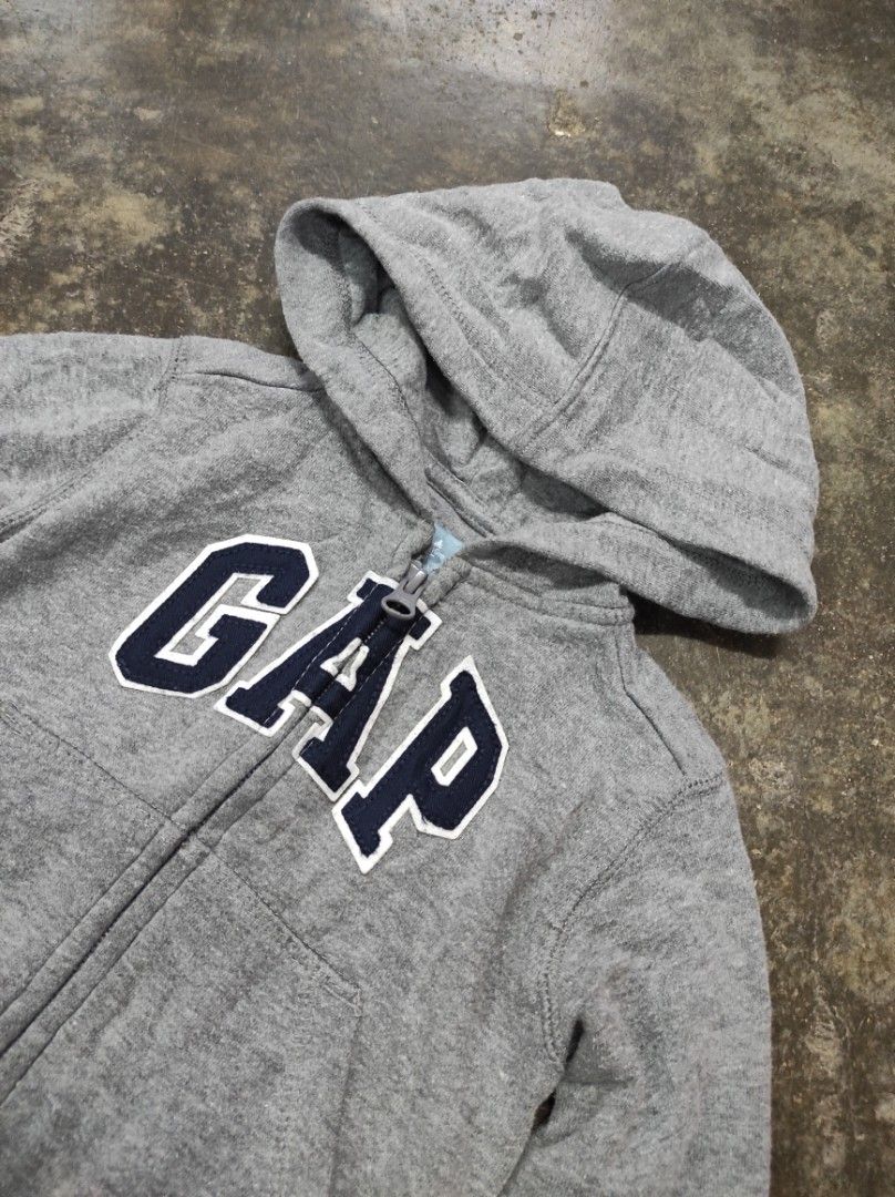 baby gap spellout big logo sulam hoodie sweater kids budak baby