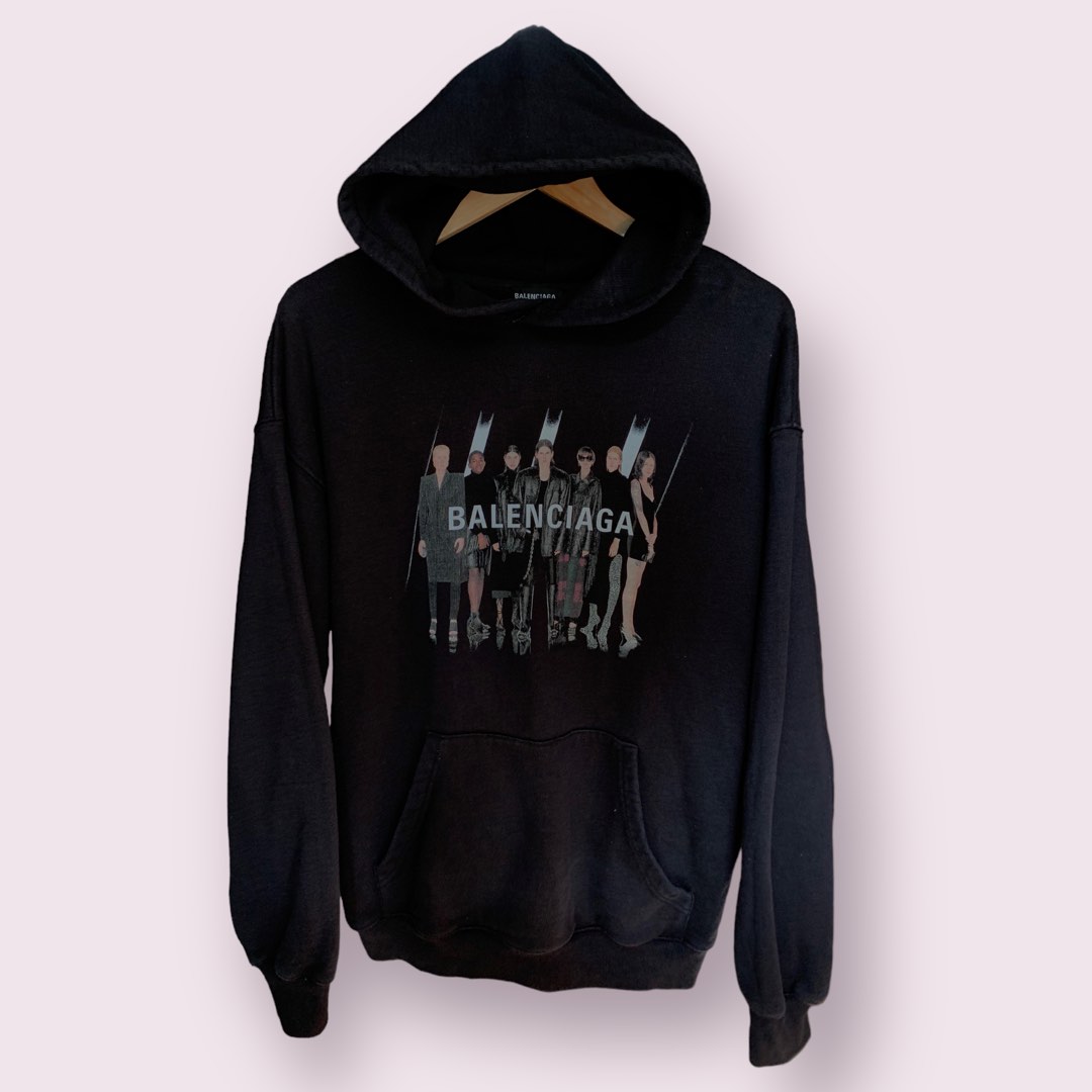 Balenciaga hotsell portrait hoodie