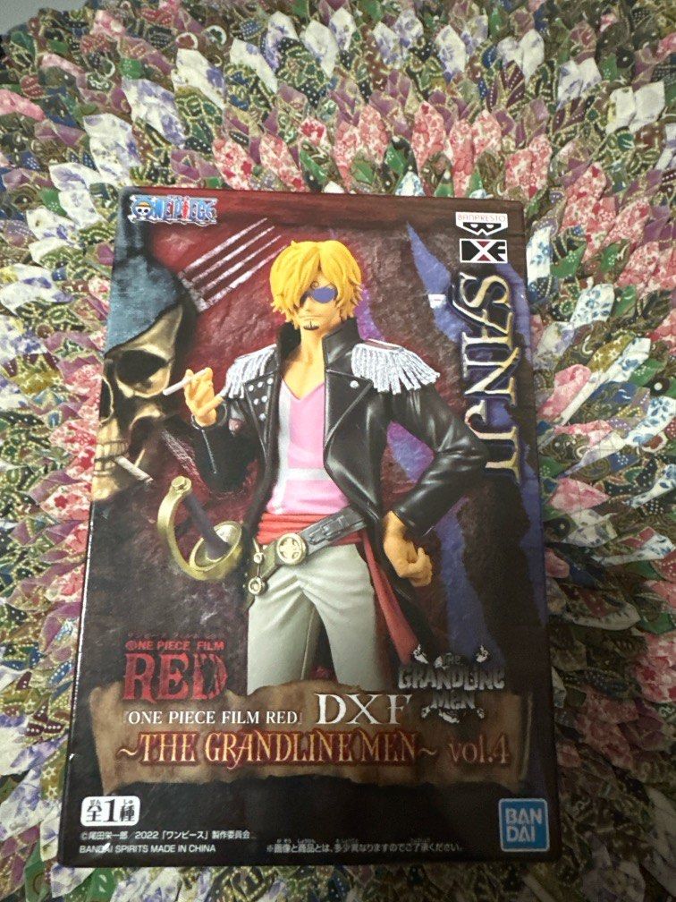 Banpresto/Bandai One Piece Film RED Dxf The Grandline Men - Vinsmoke Sanji  Vol. 4