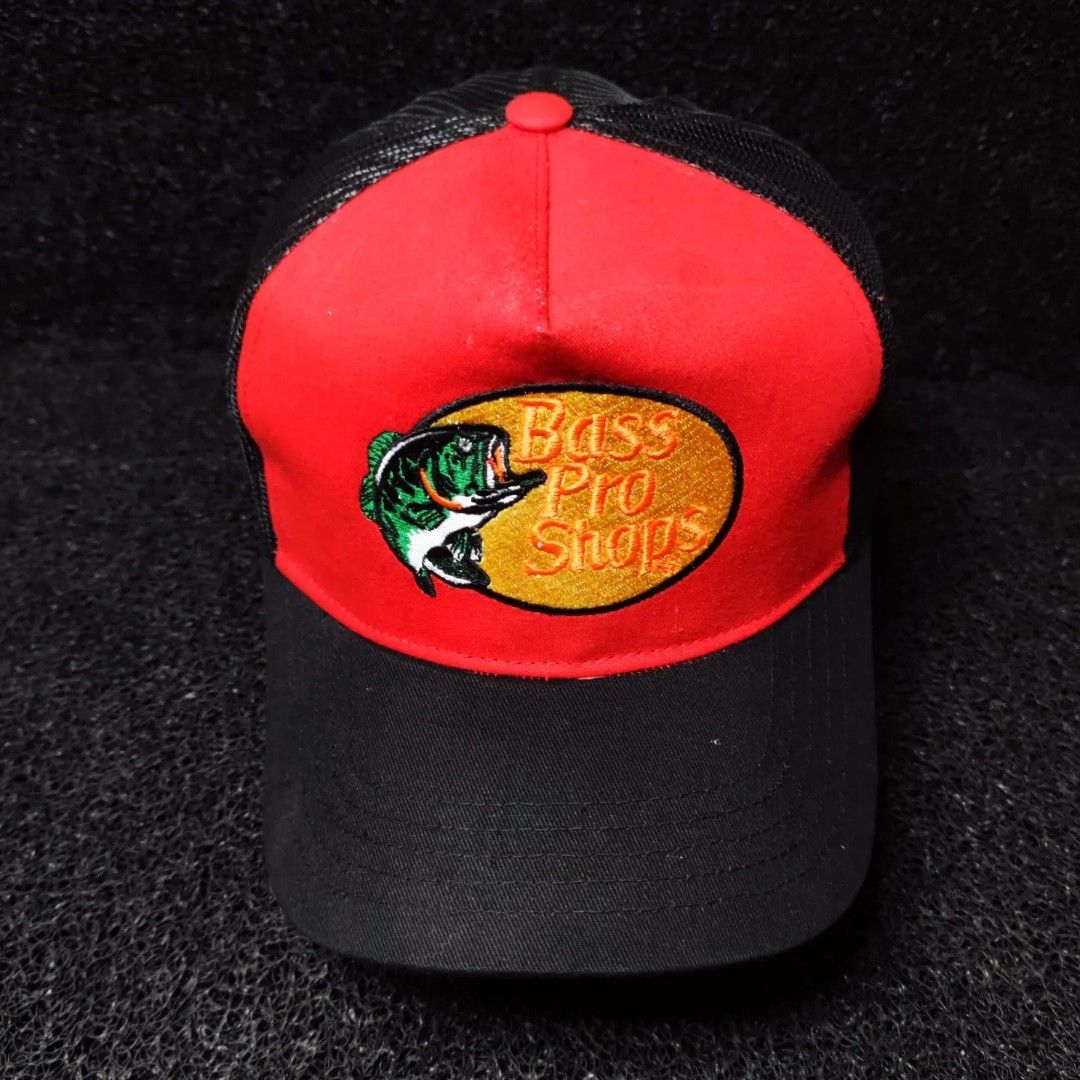 BASS PRO SHOPS TRUCKER CAP AFRAME TWO TONE, Men's Fashion, Watches ...