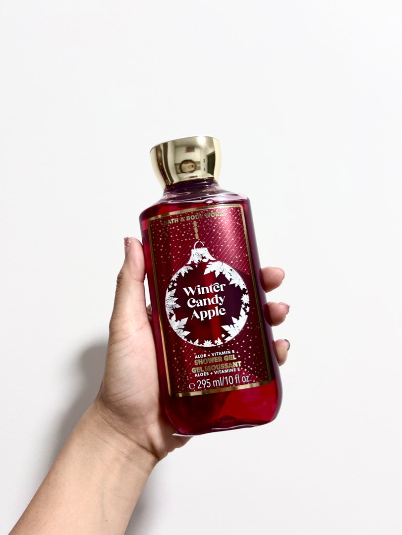 Bath & Body Works Shower Gel Winter Candy Apple, Beauty & Personal Care