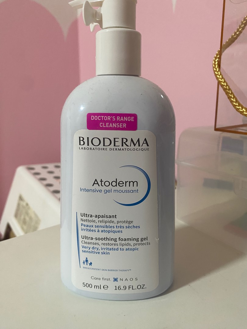 Bioderma atoderm intensive gel moussant, Beauty & Personal Care, Bath
