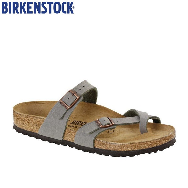 Birkenstock Mayari Birkibuc Stone Women s Fashion Footwear