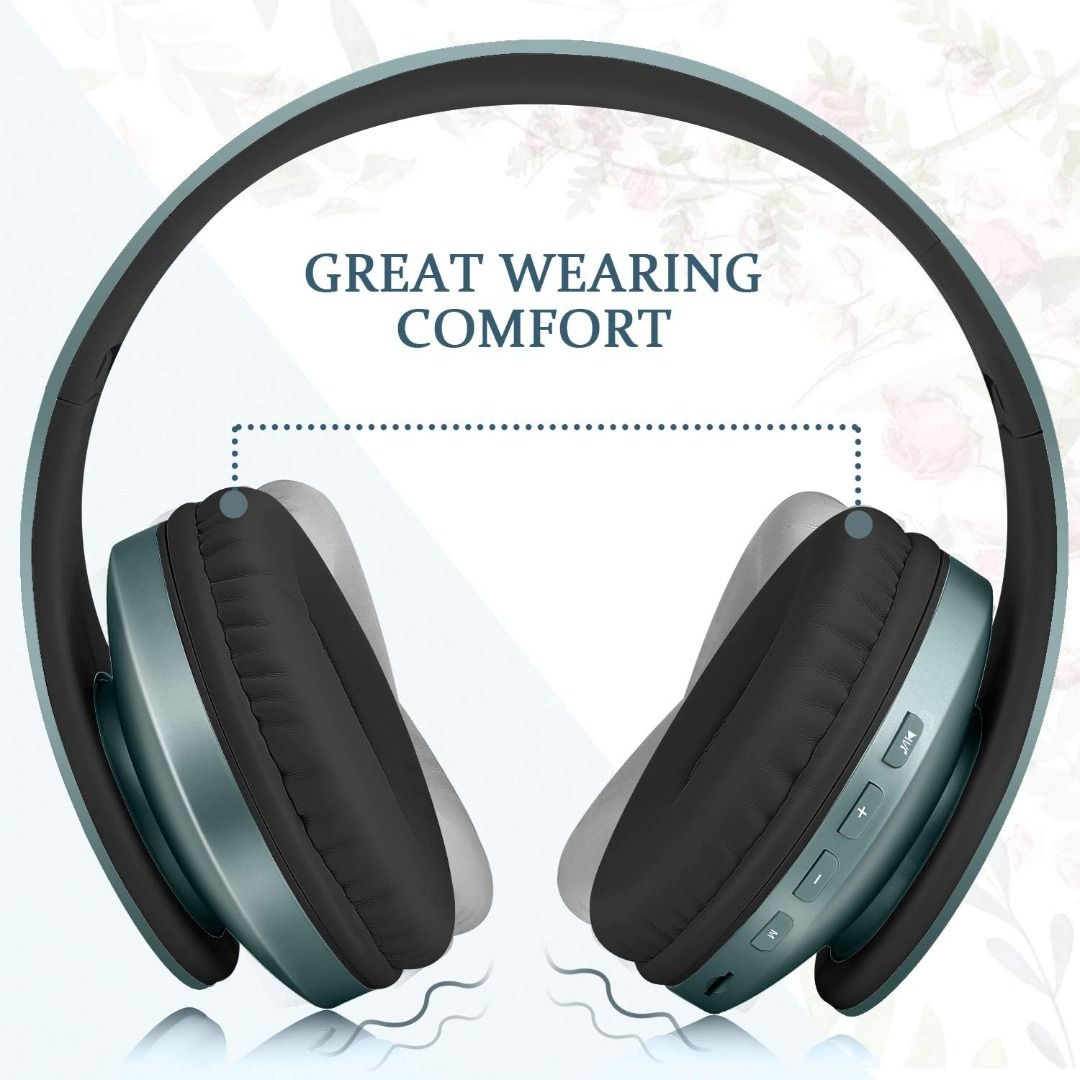 Bluetooth Headphones,Tuinyo Wireless Headphones Over Ear with
