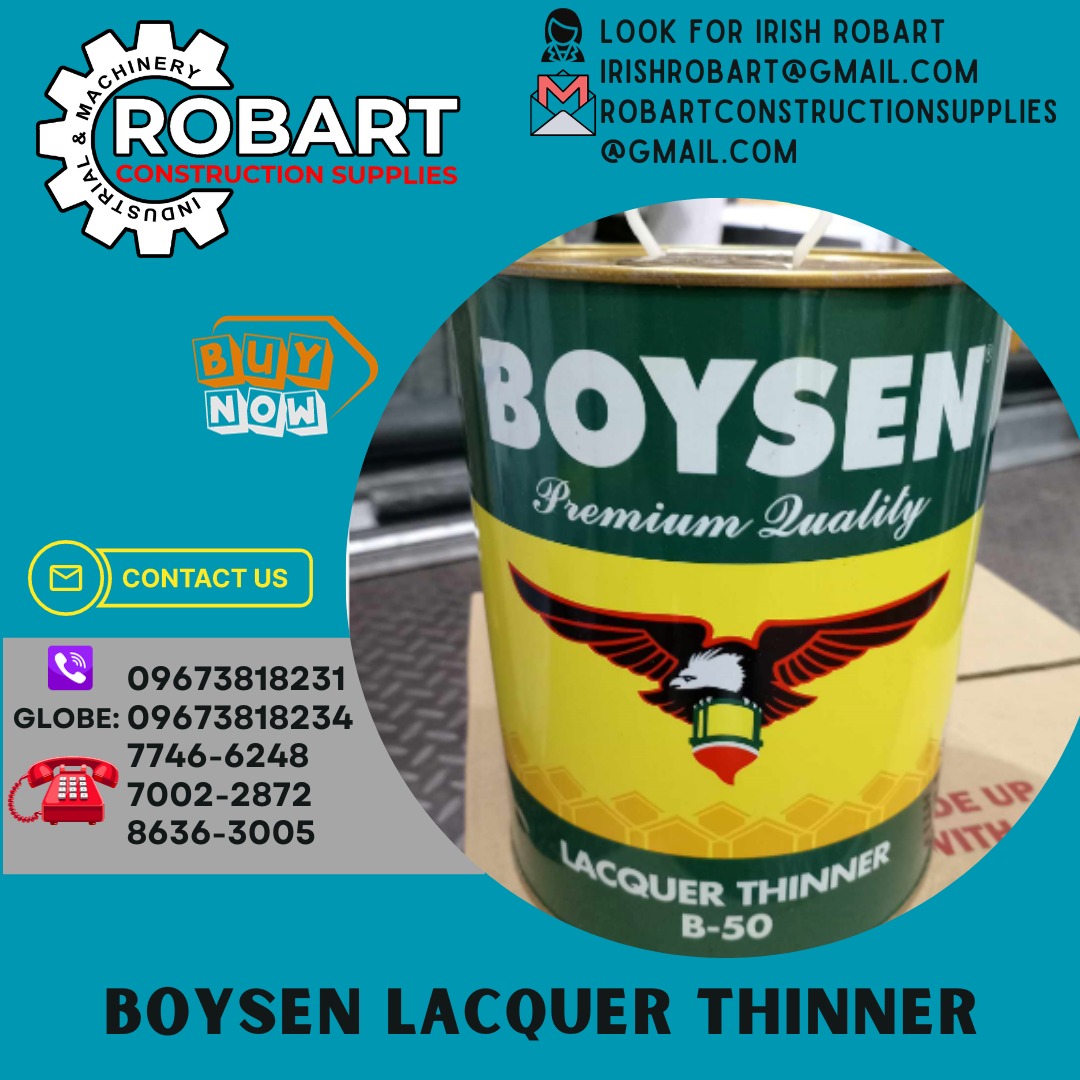 Boysen Lacquer Thinner, Commercial & Industrial, Construction Tools