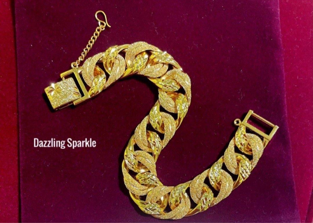 Gold braslate for man design and price on sale