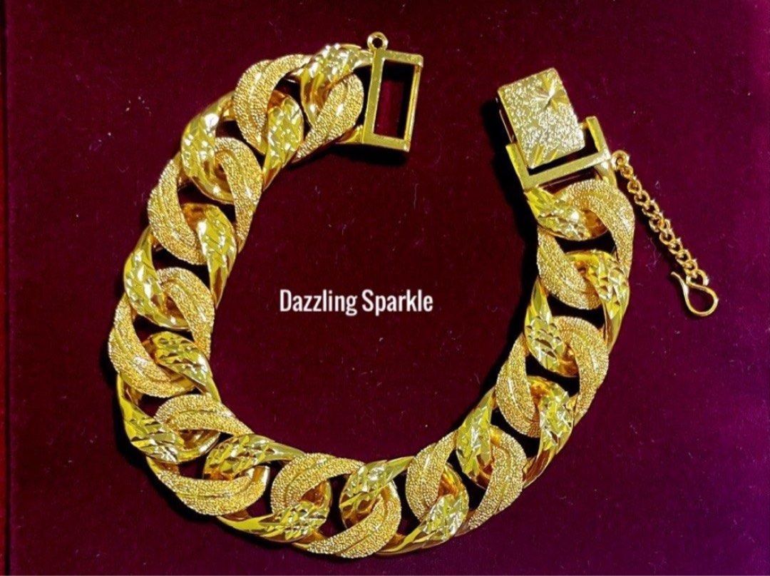 Gold bracelet design for on sale man price