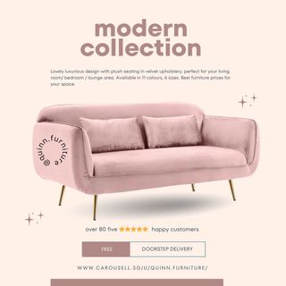 Sleek Velvet Sofa Collection item 1