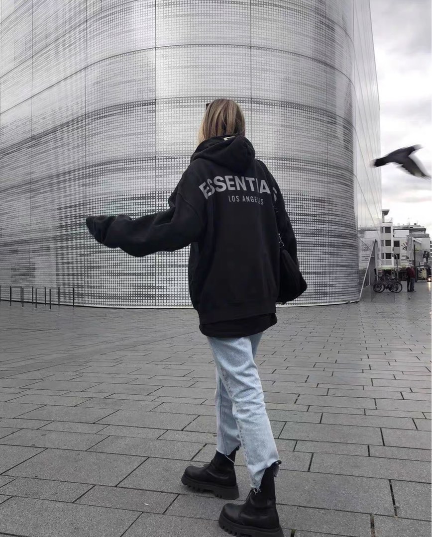 (BRAND NEW) ESSENTIALS FEAR OF GOD hoodie!, Women's Fashion, Coats ...
