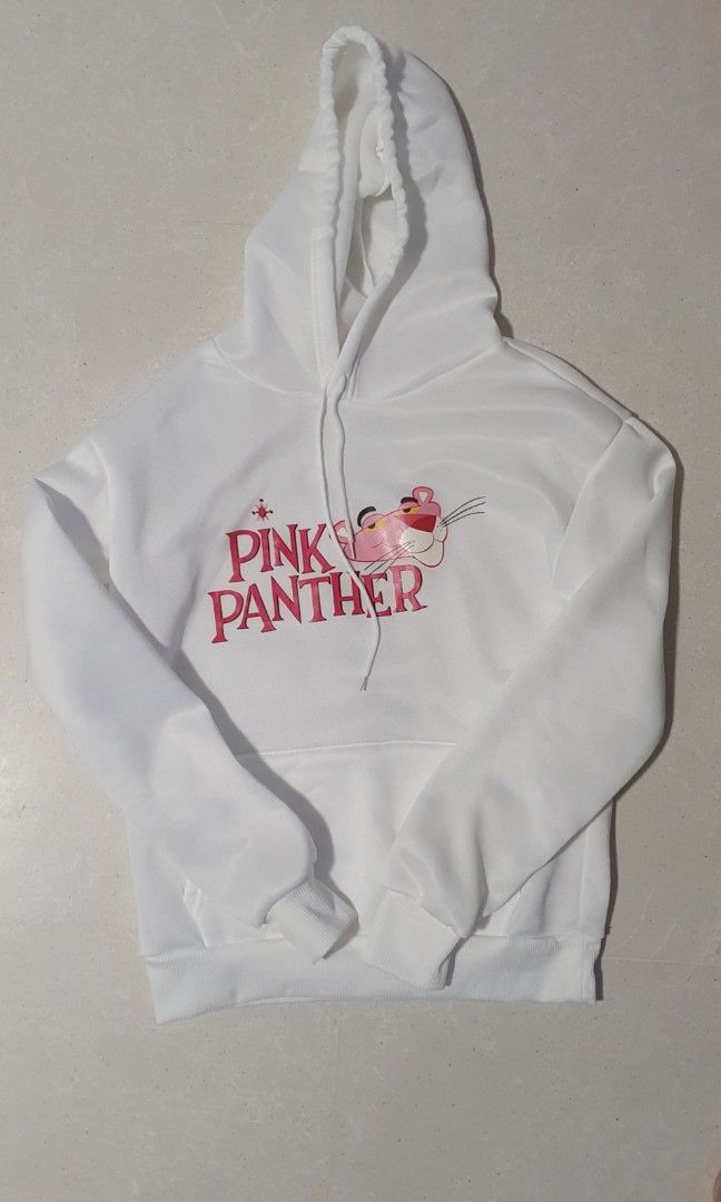 White new arrivals hoodie print