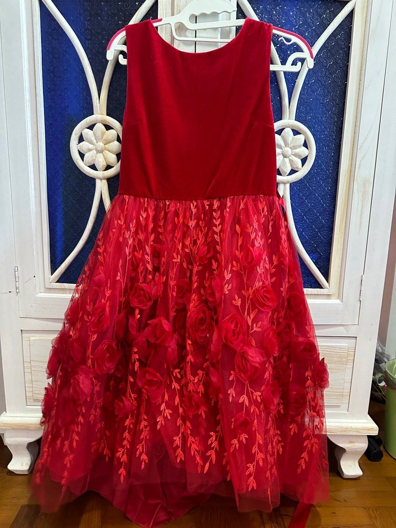 Monsoon red dress hot sale
