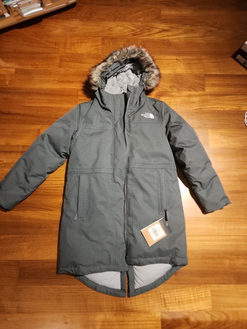 Kids Original Northface G Arctic Swirl Parka Winter Jacket M 10 12