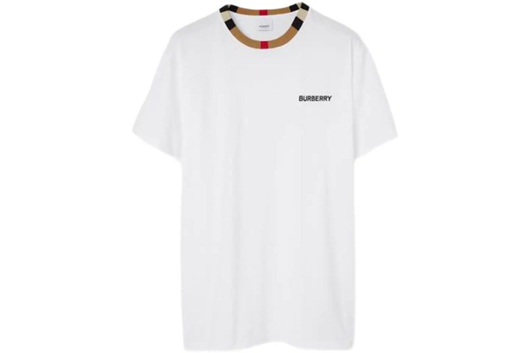 burberry t shirt white colour