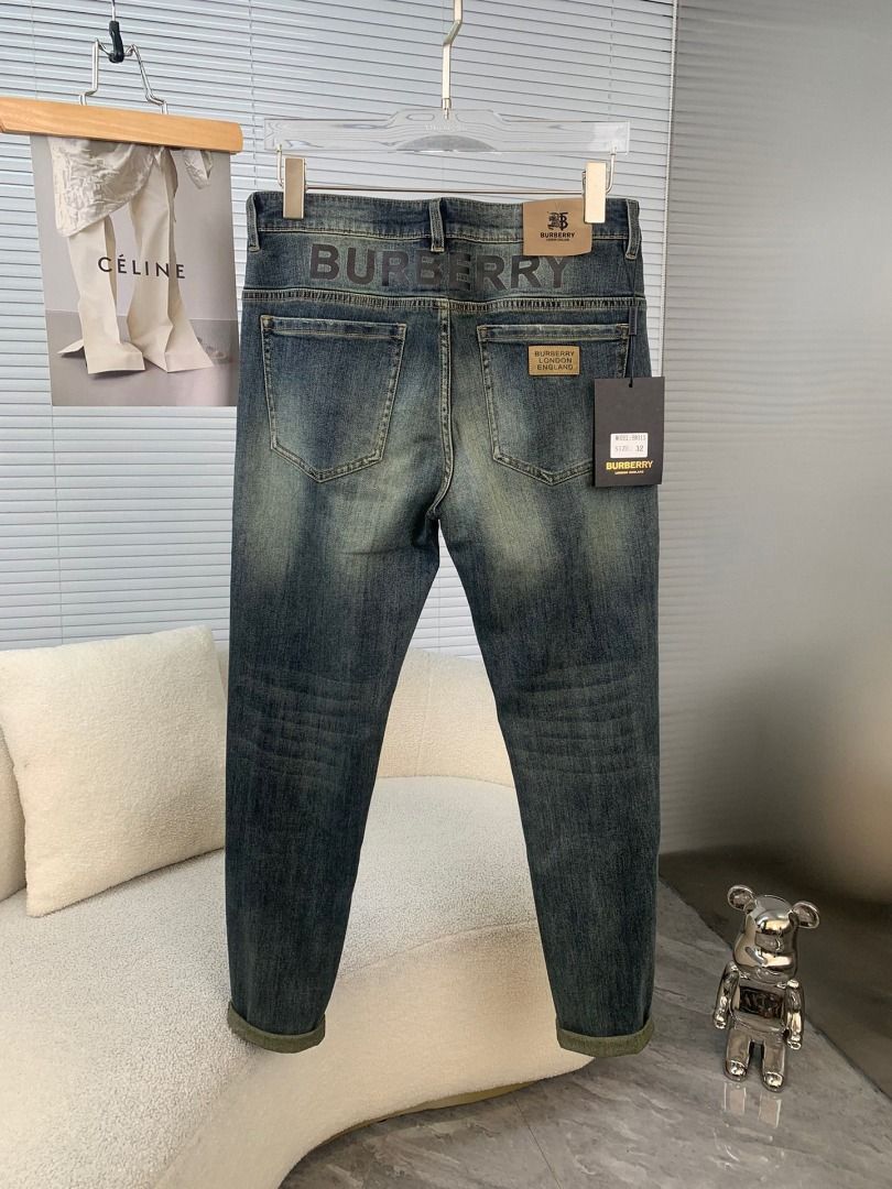 Burberry 2025 jeans silver