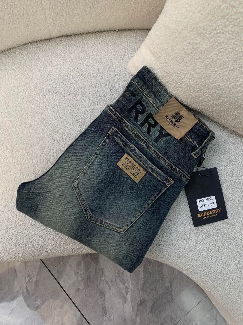 Burberry sales jeans mens
