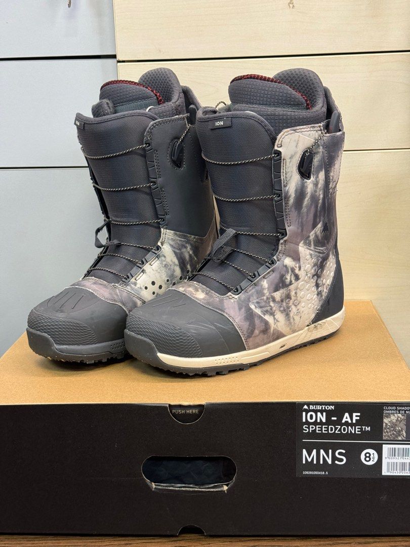 Burton ION Asian Fit/Wide Snowboard boots 單板書靴合US9, 運動產品