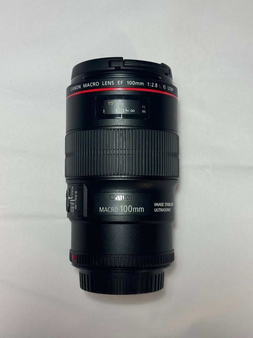 Canon EF 100mm F/2.8L MACRO IS USM, 攝影器材, 鏡頭及裝備- Carousell