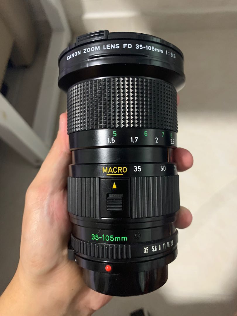 キャノン EF 35－105㎜F3.5－4.5 マクロ フード付