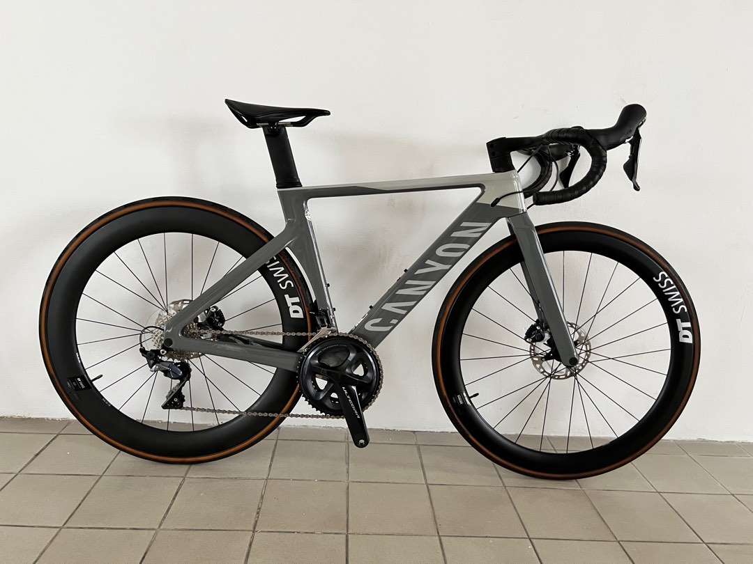 Canyon aeroad cf sl8 disc full ultegra full carbon road bike