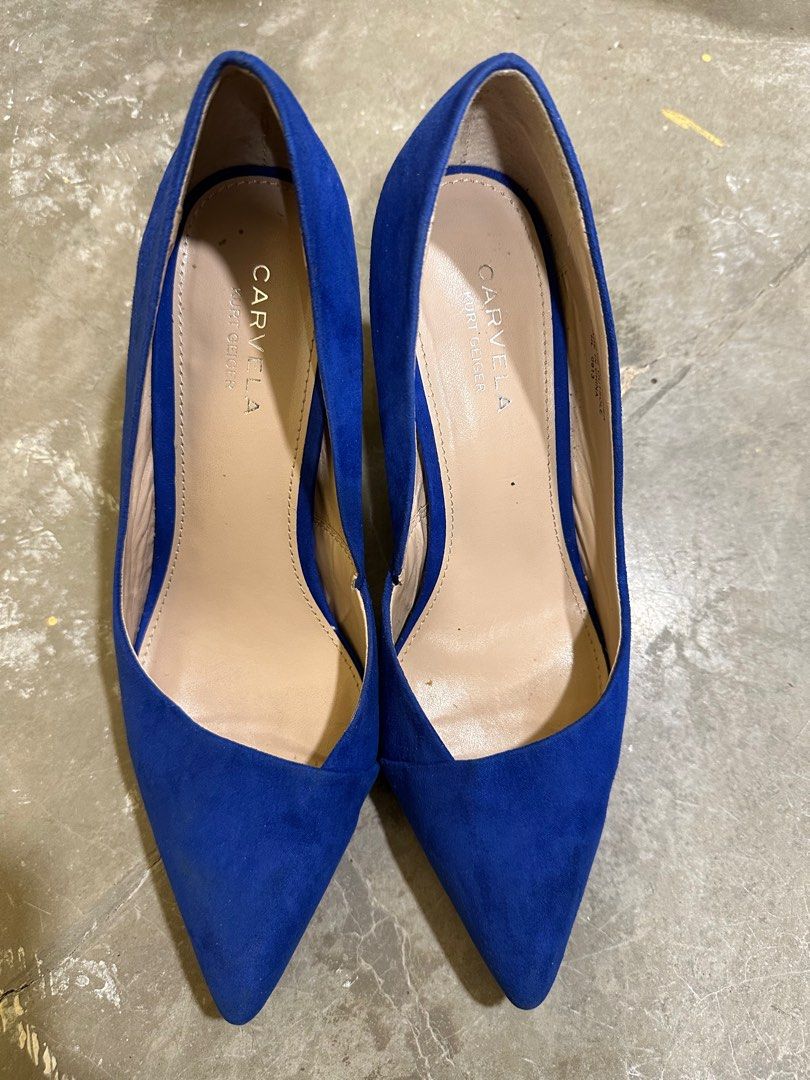 Carvela sales blue heels