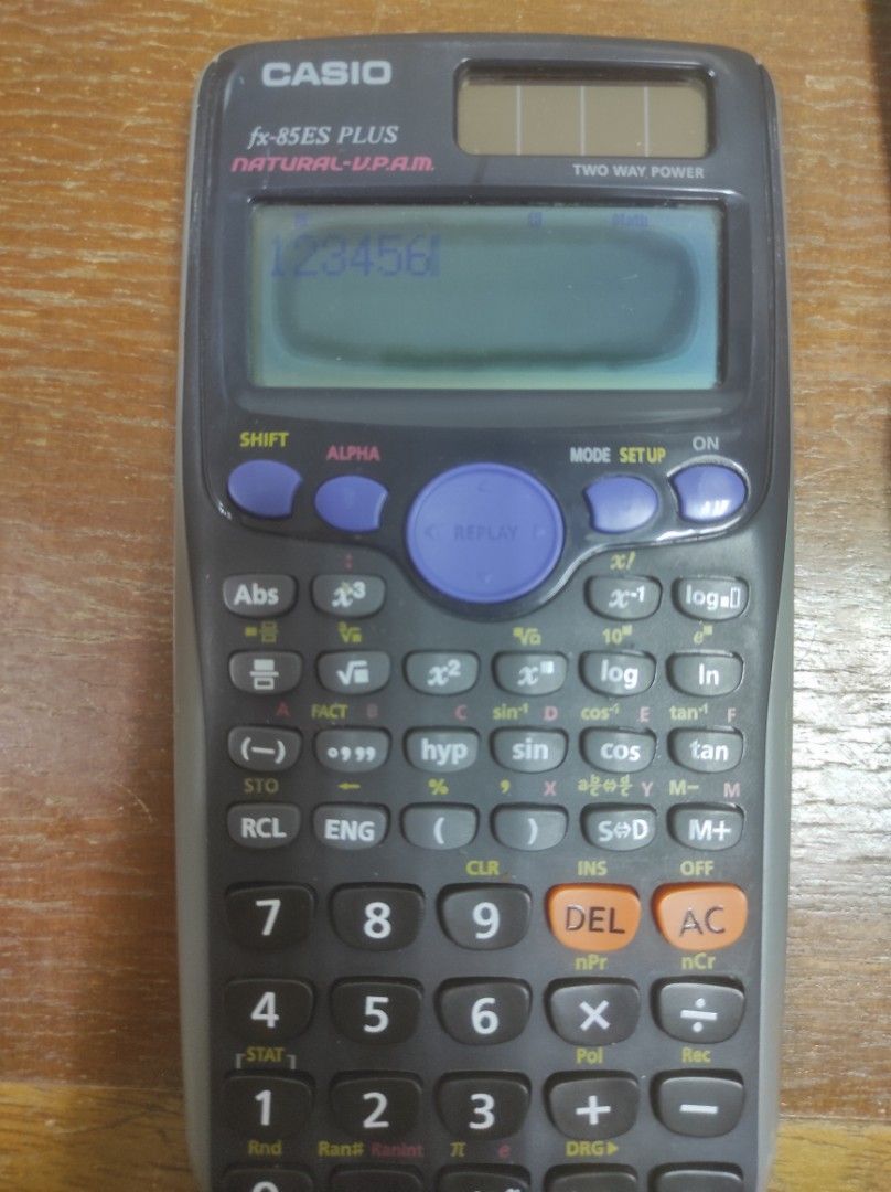 Casio top 85es plus