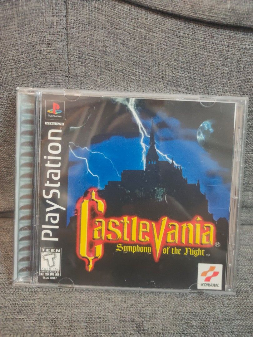 Castlevania Symphony of the Night PS1, Video Gaming, Video Games