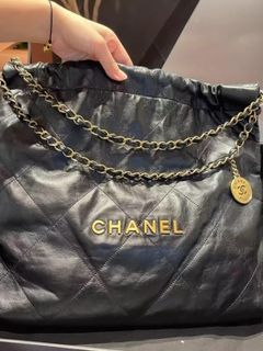 Chanel 22 Bag Denim, Luxury, Bags & Wallets on Carousell