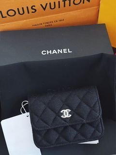 Chanel Sequin Wallet on Chain Gold – DAC
